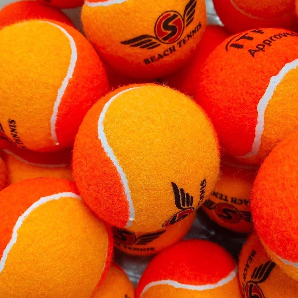 LIMITED EDITION - THE TROPICAL S BALL IN ATOMIC ORANGE - ITF APPROVED