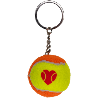 I ❤️ Beach Tennis Keychain