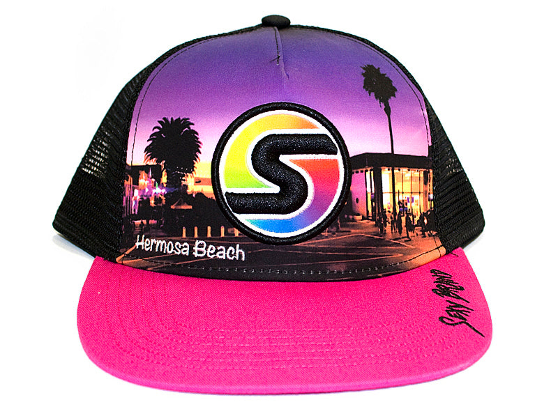 Hermosa Beach Hat Fuchsia