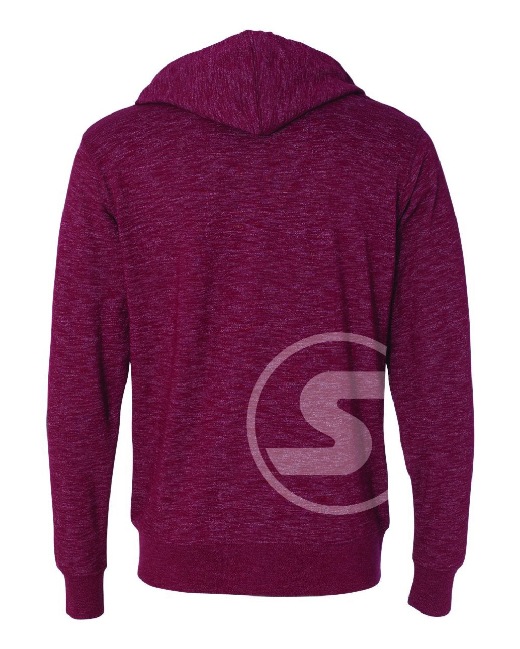 MEN'S SOUTH OF THE BORDER ZIP-UP HOODIE IN ROJO CARDENAL