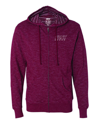 MEN'S SOUTH OF THE BORDER ZIP-UP HOODIE IN ROJO CARDENAL