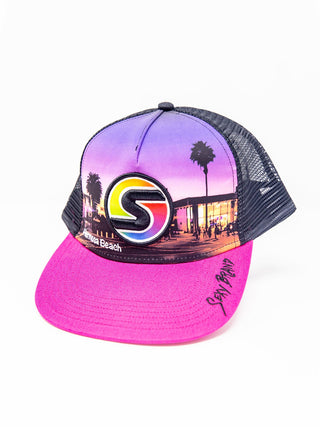 Hermosa Beach Hat Fuchsia