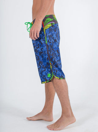 Sexy Brand Mens B'Fly Blue Camo Boardshort