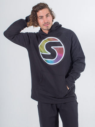 men's hoodie sexy brand big s color black