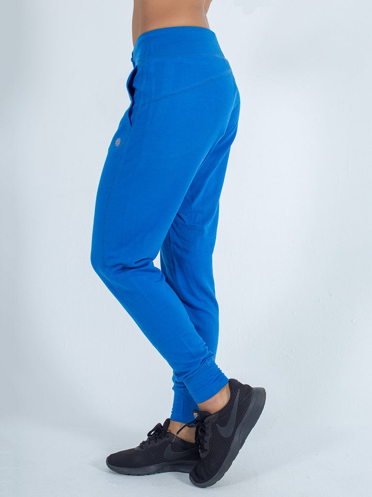 sexy brand womens joggers royal blue